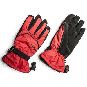 Rękawiczki zimowe Loap Vista czerwone 2xl. Czarne rękawiczki WINTER-GRIP, na zimę, bez wzorów. Za 170,99 zł.