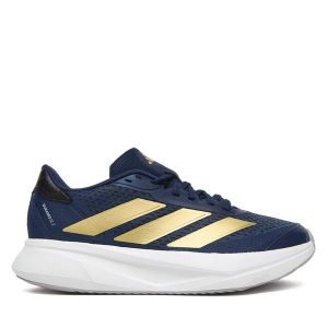 Buty do biegania adidas. Niebieskie buty sportowe ADIDAS, bez wzorów, bez zapięcia, do biegania. Za 279,99 zł.