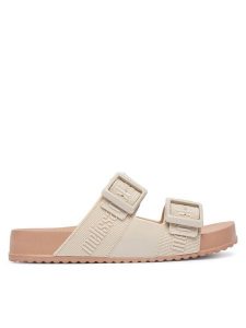Melissa Klapki Cozy Slide M Lover AD M 35849 Brązowy. Brązowe klapki Melissa, bez wzorów, z tworzywa sztucznego, bez obcasa. Za 314,99 zł.