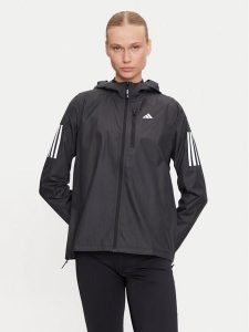 Adidas Kurtka do biegania Own The Run IN1576 Czarny Regular Fit. Czarne kurtki sportowe ADIDAS, l, bez wzorów, z syntetyku, bez kaptura, do biegania. Za 279,99 zł.
