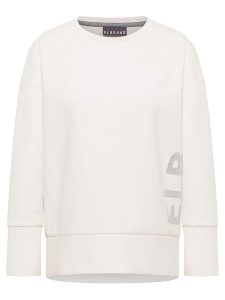 ELBSAND Bluza "Josune" w kolorze białym rozmiar: XS. Białe bluzy ELBSAND, xs, bez wzorów, bez kaptura. Za 131,74 zł.