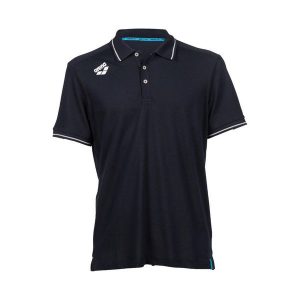 Koszulka polo Arena Team Polo shirt Solid Cotton. Niebieskie bluzki Arena, m, bez wzorów, z bawełny, bez kołnierzyka, bez ramiączek. Za 169,99 zł.