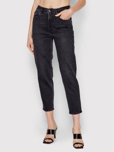7 For All Mankind Jeansy Malia JSA7C320LB Czarny Relaxed Fit. Czarne jeansy 7 for all mankind, bez wzorów, z bawełny. Za 549,99 zł.