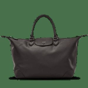 Torba podróżna WINGS WILLOW elegancka pojemna BLACK. Czarne torby podróżne i sportowe WINGS, bez wzorów, z materiału, na ramię. Za 189,90 zł.