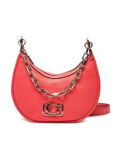 Guess Torebka HWBG96 42010 Czerwony. Czerwone torebki klasyczne Guess, z aplikacjami, ze skóry, bez dodatków. Za 329,99 zł.