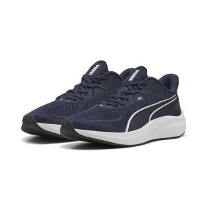 Buty do biegania unisex Skyrocket Lite 2 PUMA. Białe buty sportowe Puma, bez wzorów, bez zapięcia, do biegania. Za 249,00 zł.