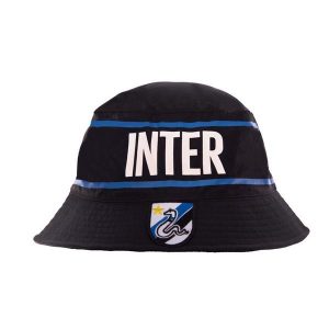 Kapelusz wędkarza dla dorosłych - Taper FC Internazionale - Czarny. Czarne kapelusze COPA FOOTBALL, bez wzorów, eleganckie. Za 105,77 zł.
