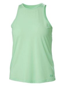 Helly Hansen Top funkcyjny "Siren Tank" w kolorze zielonym rozmiar: XS. Zielone topy Helly Hansen, xs, bez wzorów, z materiału, bez kołnierzyka, bez ramiączek. Za 87,81 zł.