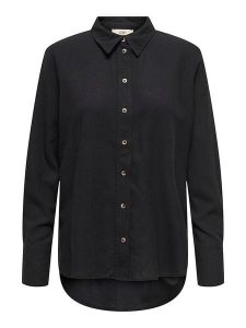 JDY Koszula w kolorze czarnym rozmiar: XL. Czarne koszule JDY, xl, bez wzorów, bez kołnierzyka, bez ramiączek. Za 115,45 zł.