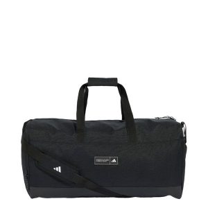 DUŻA TORBA WEEKENDER Z 3 PASKAMI. Czarne torby podróżne i sportowe ADIDAS, bez wzorów, z materiału, duże. Za 219,00 zł.