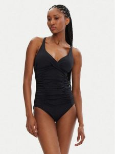 Seafolly Strój kąpielowy S. Collective 11172MF942 Czarny. Czarne stroje jednoczęściowe Seafolly, bez wzorów, z syntetyku. Za 339,99 zł.