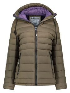 Canadian Peak Kurtka pikowana "Azuleak" w kolorze khaki rozmiar: S. Brązowe kurtki Canadian Peak, s, bez wzorów, bez kaptura. Za 208,99 zł.