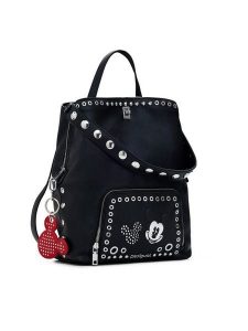 Desigual Plecak Mickey Rock Sumy 25SAKP06 Czarny. Czarne plecaki Desigual. Za 249,99 zł.