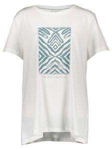 ONLY Koszulka w kolorze białym rozmiar: 46/48. Białe bluzki ONLY, bez wzorów, z bawełny, bez kołnierzyka, bez ramiączek. Za 41,59 zł.