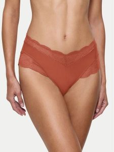 Triumph Figi klasyczne Lift Smart Bandeau Maxi EX 10215945 Pomarańczowy. Brązowe figi Triumph, bez wzorów, z syntetyku. Za 129,99 zł.