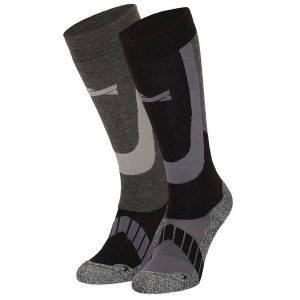 Skarpety narciarskie unisex - Multi czarne - 2 pary. Czarne skarpetki XTREME, bez wzorów, z poliamidu. Za 164,54 zł.