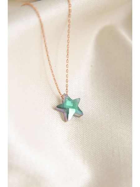 Lodie Silver Srebrny naszyjnik z zawieszką - dł. 43 cm rozmiar: onesize. Zielone naszyjniki Lodie Silver, srebrne. Za 61,02 zł.