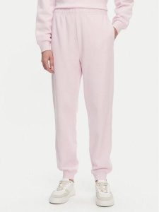 Tommy Hilfiger Spodnie dresowe WW0WW45576 Różowy Regular Fit. Czerwone spodnie dresowe TOMMY HILFIGER, s, bez wzorów, z bawełny. Za 309,99 zł.