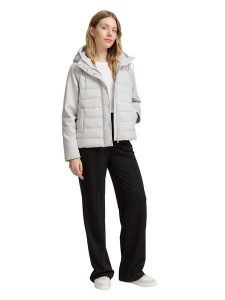 Tom Tailor Kurtka pikowana w kolorze szarym rozmiar: XXL. Szare kurtki Tom Tailor, xxl, bez wzorów, bez kaptura. Za 208,99 zł.