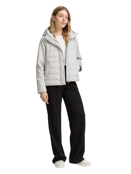 Tom Tailor Kurtka pikowana w kolorze szarym rozmiar: XL. Szare kurtki Tom Tailor, xl, bez wzorów, bez kaptura. Za 178,79 zł.