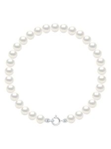 ATELIERS SAINT GERMAIN Bransoletka perłowa w kolorze białym rozmiar: onesize. Białe bransoletki ATELIERS SAINT GERMAIN, z perłą, srebrne. Za 195,99 zł.