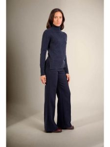 Perfect Cashmere Kaszmirowy sweter "Fornet" w kolorze granatowym rozmiar: S. Niebieskie golfy Perfect Cashmere, bez wzorów, z kaszmiru. Za 335,82 zł.