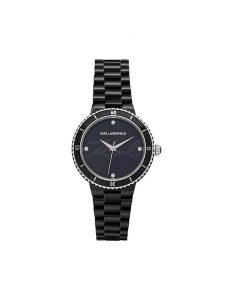 KARL LAGERFELD Zegarek R0553104504 Czarny. Czarne, analogowe zegarki KARL LAGERFELD. Za 999,00 zł.