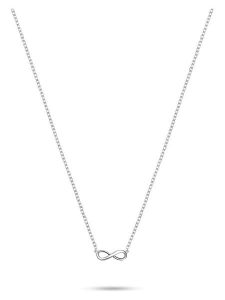 S.Oliver Srebrny naszyjnik z zawieszką - dł. 50 cm rozmiar: onesize. Szare naszyjniki s.Oliver, srebrne. Za 152,99 zł.