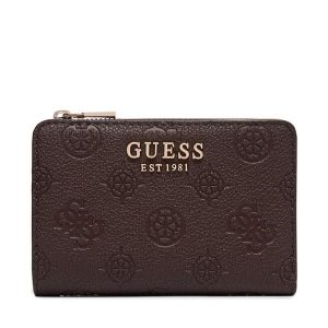 Portfel Guess. Brązowe portfele Guess, z aplikacjami. Za 264,99 zł.