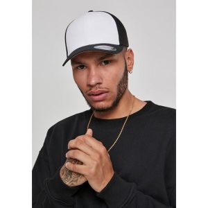 Czapka Flexfit mesh colored front. Białe czapki FLEXFIT, bez wzorów, z meshu. Za 129,00 zł.