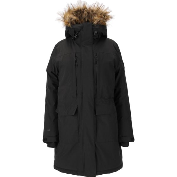 Parka zimowa damska Whistler Bluff W-PRO 10000. Czarne kurtki WHISTLER, na zimę, bez wzorów, bez kaptura. Za 589,99 zł.