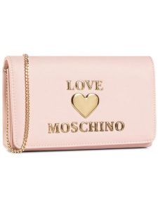 LOVE MOSCHINO Torebka JC4057PP1BLE0600 Różowy. Czerwone torebki klasyczne LOVE MOSCHINO, bez wzorów, ze skóry, bez dodatków. Za 529,00 zł.