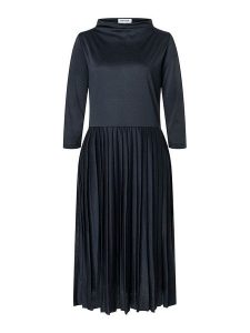 More & More Sukienka w kolorze granatowym rozmiar: 32. Niebieskie sukienki More & More, bez wzorów, bez kołnierzyka, bez ramiączek, midi. Za 236,05 zł.