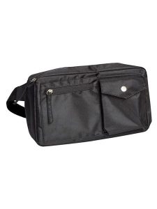 MOSS COPENHAGEN Saszetka "Felichia" w kolorze czarnym - 30 x 18 x 9 cm rozmiar: onesize. Czarne nerki i saszetki Moss Copenhagen, bez wzorów, z materiału. Za 122,96 zł.