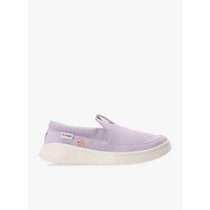Buty outdoor damskie Columbia Boatside PFG. Fioletowe buty trekkingowe Columbia, bez zapięcia. Za 235,99 zł.