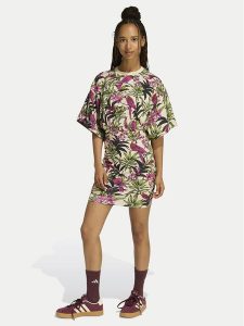 Adidas Sukienka codzienna Farm Rio KD2193 Kolorowy Oversize. Kombinezony ADIDAS, xs, bez wzorów, z bawełny, bez kołnierzyka, bez ramiączek. Za 239,99 zł.