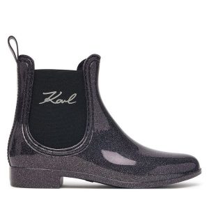 Kalosze KARL LAGERFELD. Fioletowe kalosze KARL LAGERFELD, bez wzorów. Za 439,99 zł.