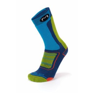 Skarpety trekkingowe zimowe unisex - Milo Jaza. Niebieskie skarpetki Milo, bez wzorów, z lycry. Za 54,99 zł.
