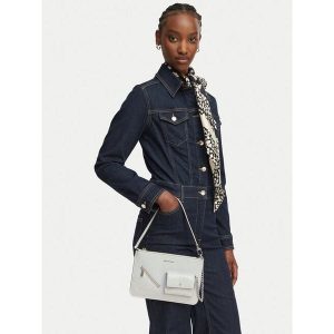 Torebka MICHAEL Michael Kors. Białe torebki klasyczne MICHAEL Michael Kors, bez wzorów, bez dodatków. Za 479,99 zł.