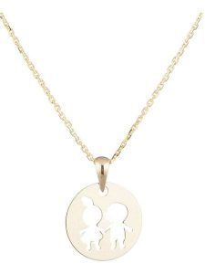 OR ÉCLAT Złota zawieszka "Frère & Soeur" rozmiar: onesize. Żółte zawieszki OR ÉCLAT, złote. Za 347,99 zł.