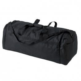 Torba sportowa - 100 x 40 x 40 cm (160l). Czarne torby podróżne i sportowe TREMBLAY, z aplikacjami, z materiału, na ramię. Za 218,00 zł.