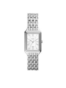 Fossil Zegarek Raquel ES5221 Srebrny. Szare, cyfrowe zegarki Fossil. Za 789,99 zł.