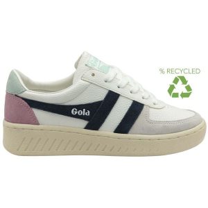 Sneakersy damscy Gola Grandslam Trident. Białe buty sportowe Gola, bez wzorów, bez zapięcia. Za 470,50 zł.