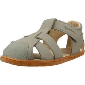 Sandały BLANDITOS COSTABD SANDALIA TIRA ADHESIVA Zielony. Zielone buty trekkingowe BLANDITOS BY CRIO'S, ze skóry, bez zapięcia. Za 196,99 zł.