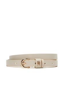 Tommy Hilfiger Pasek Damski Essential Effortless 1.5 AW0AW17759 Écru. Paski TOMMY HILFIGER, bez wzorów, ze skóry. Za 149,99 zł.