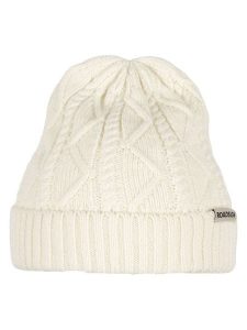 Roadsign Czapka w kolorze kremowym rozmiar: onesize. Brązowe czapki Roadsign, bez wzorów, ze splotem. Za 26,99 zł.