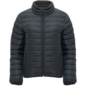 Womens/Ladies Finland Slim Padded Jacket. Brązowe kurtki ROLY, bez wzorów, z puchu, bez kaptura. Za 144,99 zł.
