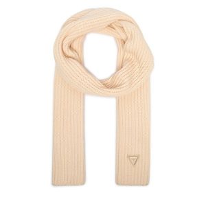 Szalik Guess. Brązowe szaliki Guess, z aplikacjami. Za 234,99 zł.