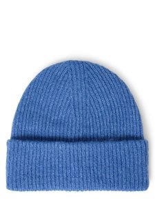 Marie Lund Czapka Kobiety Sztuczne włókno niebieski, ONE SIZE. Niebieskie czapki Marie Lund, bez wzorów, z włókna. Za 149,95 zł.