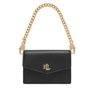 Torebka LAUREN RALPH LAUREN. Czarne torebki klasyczne Lauren Ralph Lauren, bez wzorów, bez dodatków. Za 579,99 zł.
